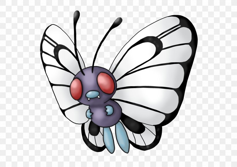 Butterfree Pikachu Caterpie Metapod Video Games, PNG, 1754x1240px, Butterfree, Bug, Butterfly, Caterpie, Fly Download Free