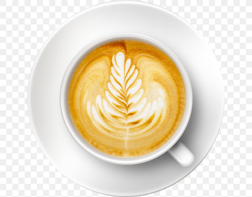Latte Cappuccino Coffee Cafe Espresso, PNG, 643x643px, Latte, Cafe, Cafe Au Lait, Caffeine, Cappuccino Download Free