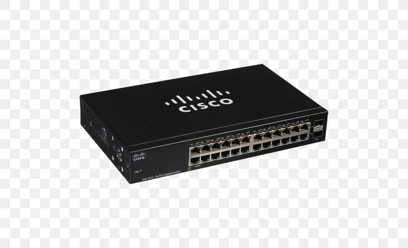 Network Switch Gigabit Ethernet Computer Network Port, PNG, 500x500px, 10 Gigabit Ethernet, Network Switch, Cisco Catalyst, Cisco Systems, Computer Network Download Free