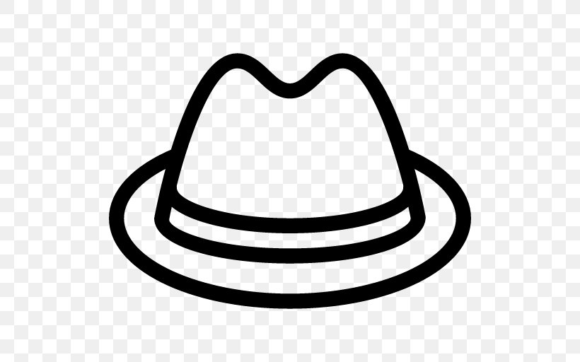 Hat Clip Art, PNG, 512x512px, Hat, Avatar, Black And White, Cap, Cowboy Hat Download Free