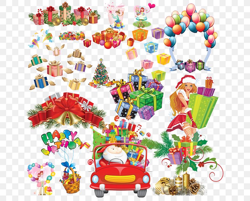 Santa Claus Christmas Tree Vecteur, PNG, 658x658px, Santa Claus, Christmas, Christmas Decoration, Christmas Ornament, Christmas Tree Download Free