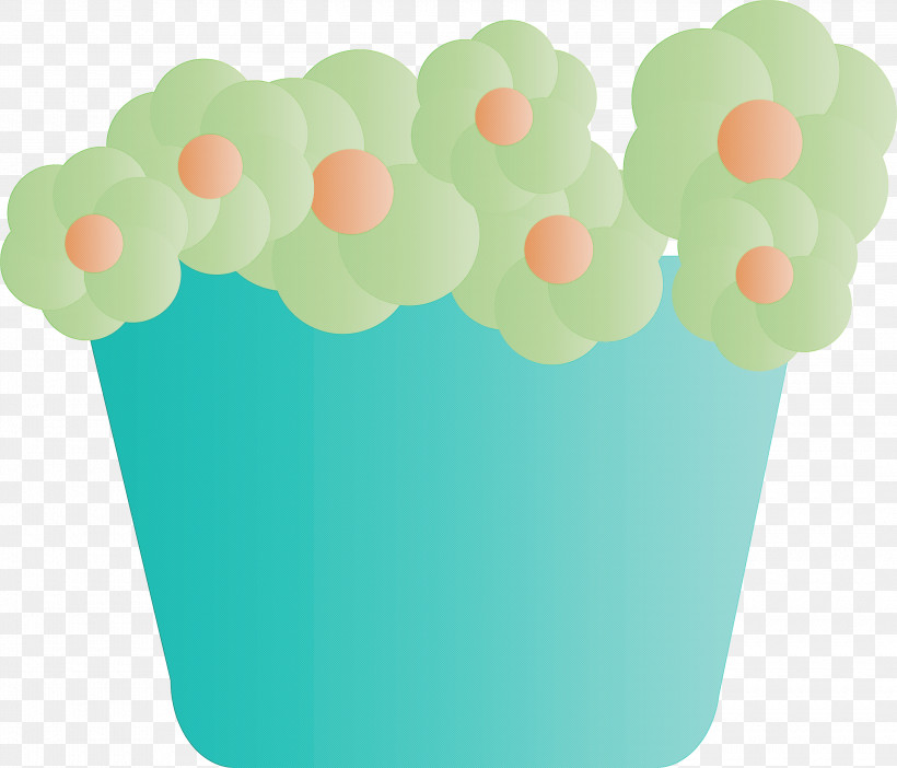 Flowerpot Green Baking Cup Baking, PNG, 3000x2570px, Flowerpot, Baking, Baking Cup, Green Download Free