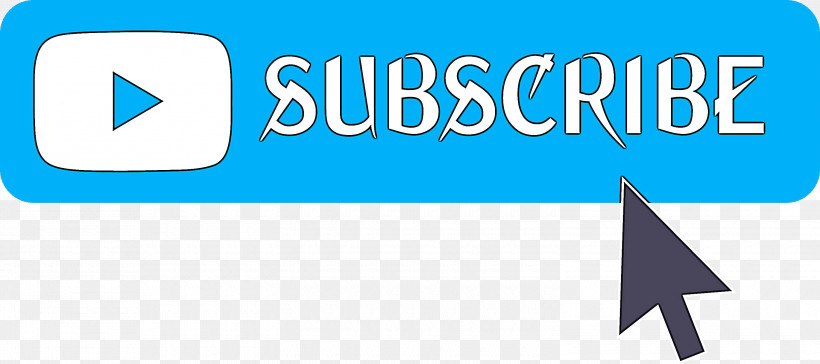 Subscribe Button Youtube Subscribe Button, PNG, 3000x1334px, Subscribe Button, Angle, Area, Logo, M Download Free