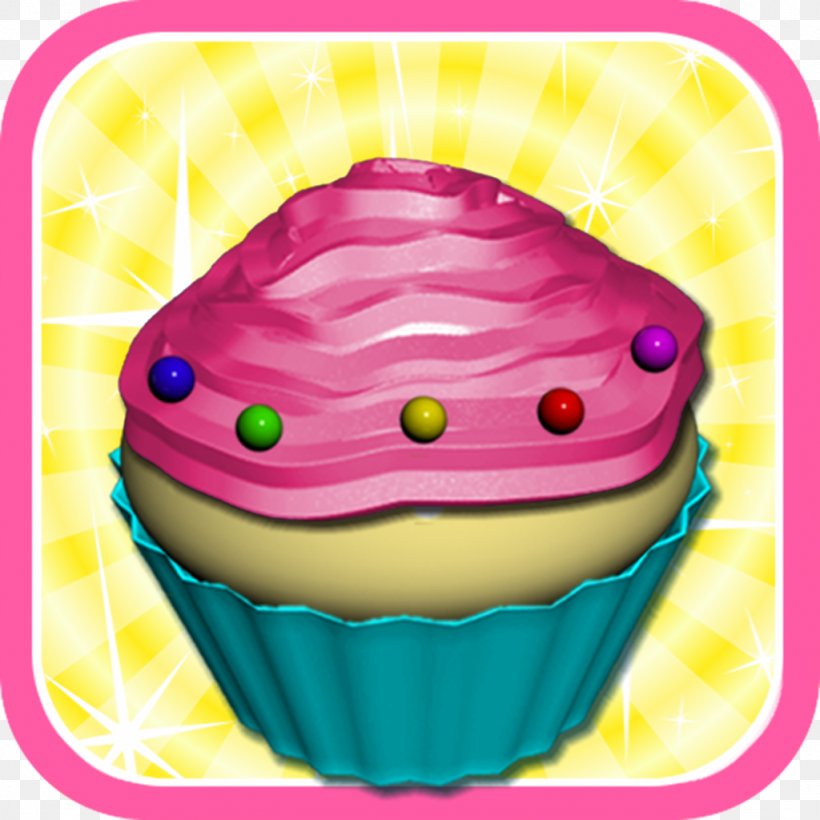 Cupcake Buttercream Magenta, PNG, 1024x1024px, Cupcake, Buttercream, Cake, Cream, Dessert Download Free