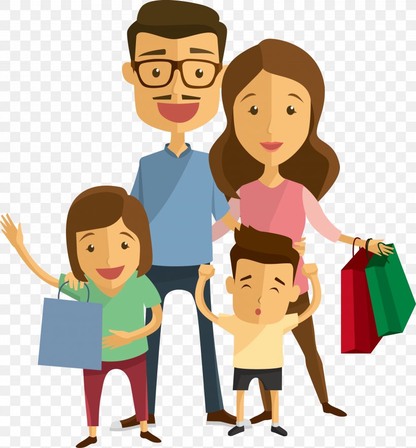 Family Animation Clip Art, PNG, 2794x3010px, Family, Animation, Boy, Cartoon, Charity Shop Download Free