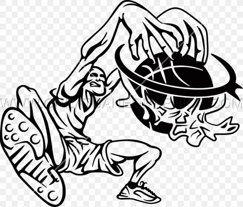 Slam Dunk T-shirt Basketball Art Sport, PNG, 825x706px, Slam Dunk, Arm, Art, Artwork, Backboard Download Free