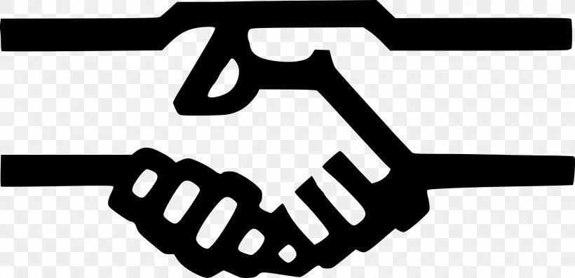 Handshake Clip Art, PNG, 2400x1162px, Hand, Area, Black, Black And White, Brand Download Free