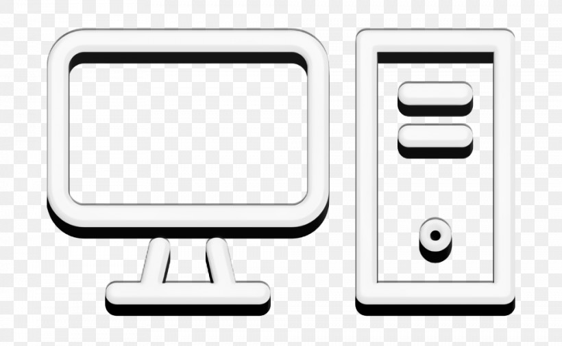 Screen Icon Ventures Icon PC Tower And Monitor Icon, PNG, 984x608px, Screen Icon, Computer, Geometry, Line, Mathematics Download Free