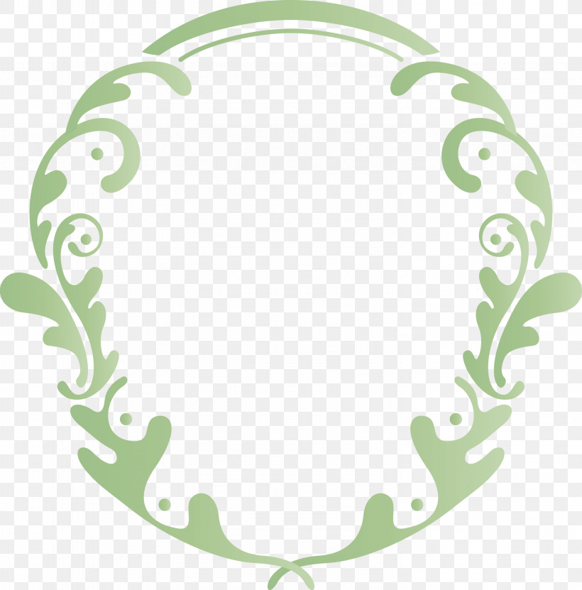 Floral Design, PNG, 2958x3000px, Wedding Frame, Circle, Classic Frame, Floral Design, Leaf Download Free