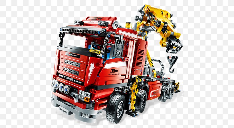 Lego Technic Truck Toy Block, PNG, 600x450px, Lego Technic, Axle, Crane, Flatbed Truck, Lego Download Free
