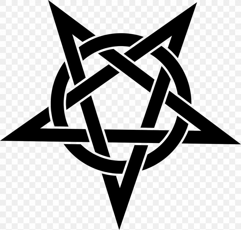 Pentagram Pentacle Symbol Clip Art, PNG, 2400x2293px, Pentagram, Black And White, Brand, Cross Of Saint Peter, Drawing Download Free