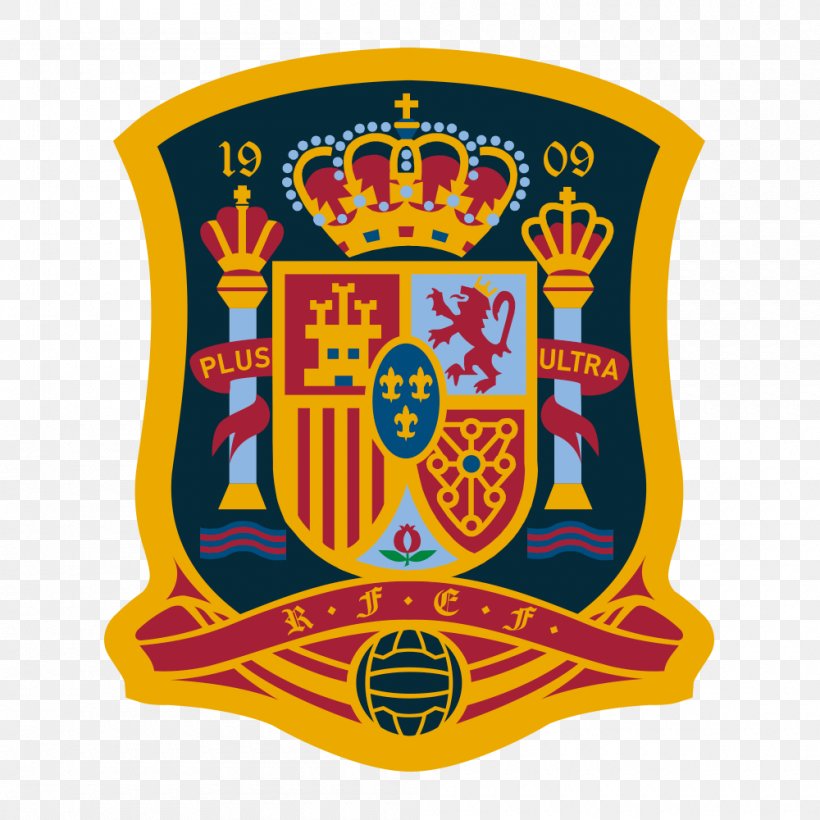 Spain National Football Team 2018 World Cup La Roja Baila Royal Spanish Football Federation, PNG, 1000x1000px, 2018 World Cup, Spain National Football Team, Badge, Fifa, Football Download Free