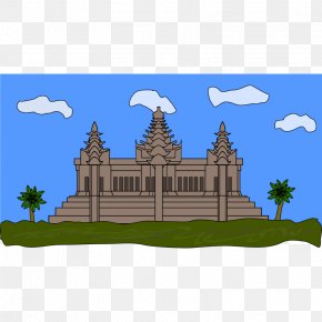 Temple - Angkor Wat Bayon Temple Khmer Empire Clip Art PNG