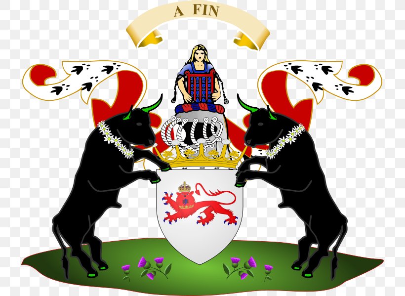 Earl Of Airlie Clan Ogilvy Coat Of Arms Earl Of Seafield Scottish Clan, PNG, 734x599px, Coat Of Arms, Cattle Like Mammal, Clan, Crest, Dog Like Mammal Download Free