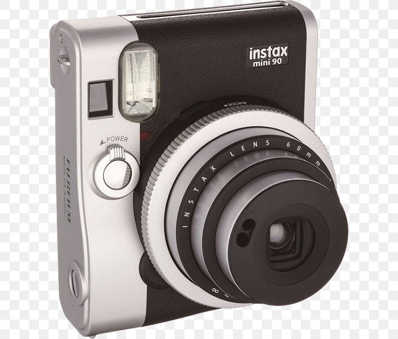 Photographic Film Fujifilm Instax Mini 90 NEO CLASSIC Instant Camera, PNG, 700x700px, Photographic Film, Camera, Camera Accessory, Camera Lens, Cameras Optics Download Free