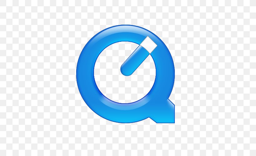 QuickTime Apple Macworld MacOS, PNG, 500x500px, Quicktime, Apple, Aqua, Audio File Format, Azure Download Free
