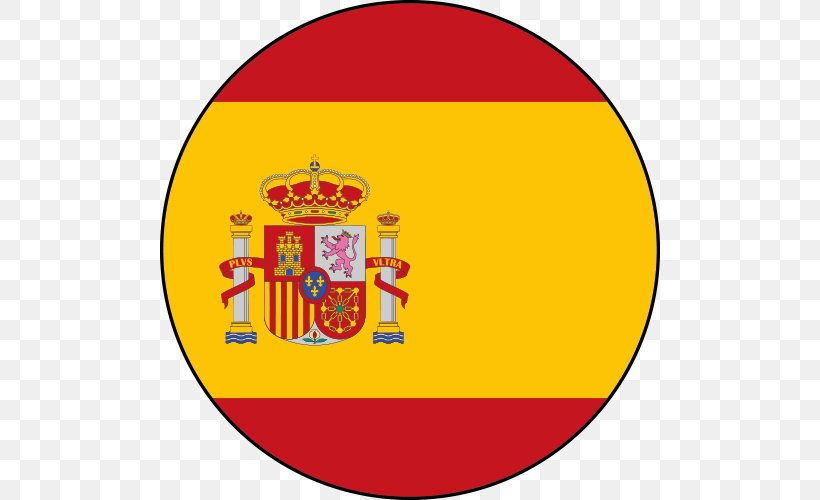 Flag Of Spain Stock Photography, PNG, 500x500px, Spain, Area, Flag, Flag Of Malaysia, Flag Of Spain Download Free