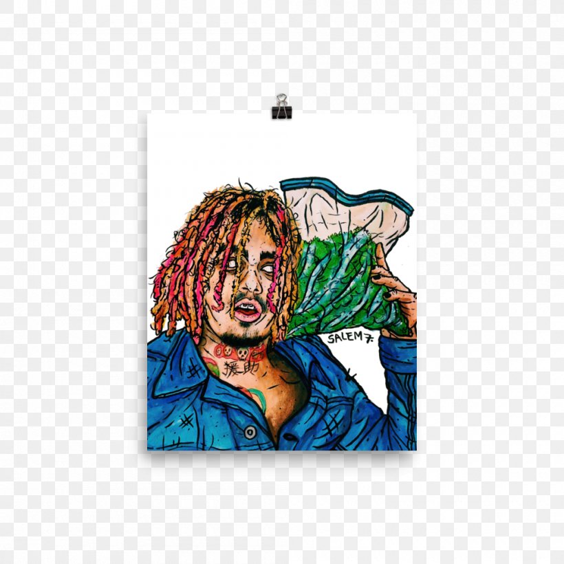 Flappy Lil Pump Paper Drawing Sticker, PNG, 1000x1000px, Paper, Art, Cartoon, Drawing, Fictional Character Download Free