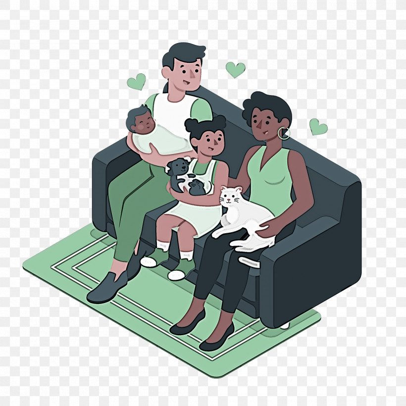Happy Family Day Family Day, PNG, 2000x2000px, Happy Family Day, Animation, Behavior, Cartoon, Communication Download Free