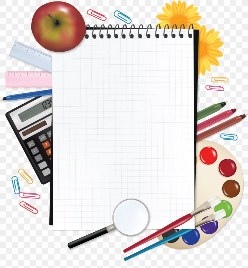 School Supplies Student First Day Of School Vector Graphics, PNG, 1478x1600px, School, Education, First Day Of School, Paper, School Supplies Download Free
