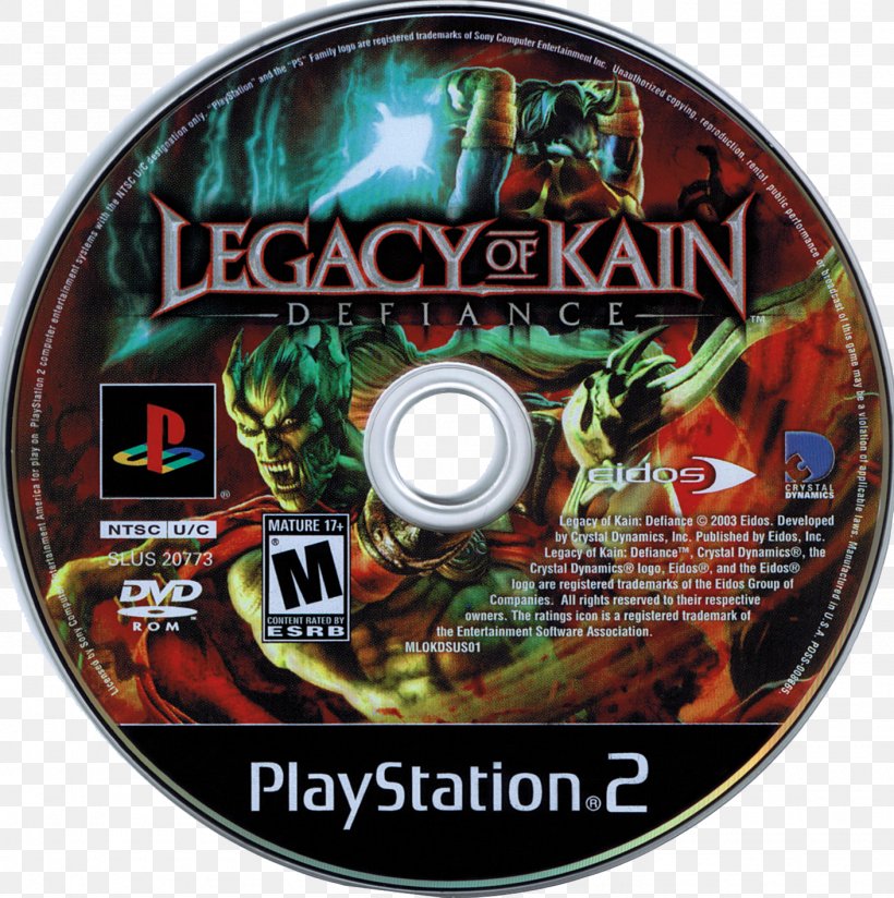 Legacy Of Kain: Defiance PlayStation 2 Video Game Compact Disc Xbox, PNG, 1410x1418px, 2003, Legacy Of Kain Defiance, Compact Disc, Dvd, Game Download Free