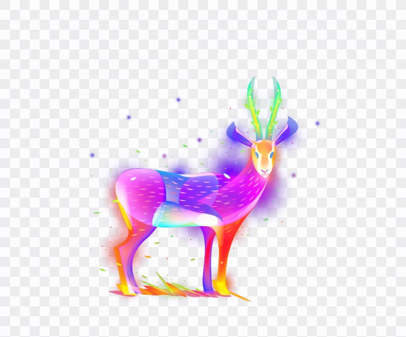 Reindeer Antler Graphic Design Illustration, PNG, 1068x889px, Watercolor, Cartoon, Flower, Frame, Heart Download Free