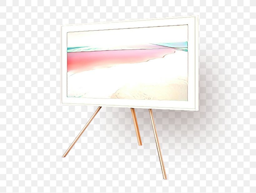 Easel Background, PNG, 720x621px, Cartoon, Easel, Furniture, Pink, Rectangle Download Free