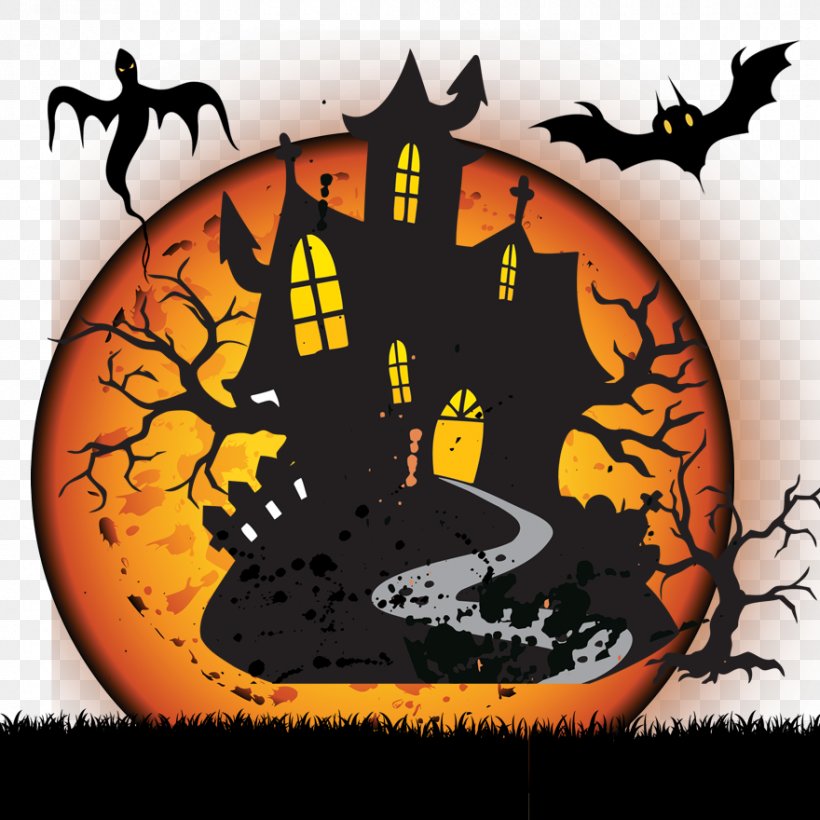 Halloween Ghost Jack-o-lantern Festival, PNG, 880x880px, Halloween, All Saints Day, Art, Bezpera, Festival Download Free