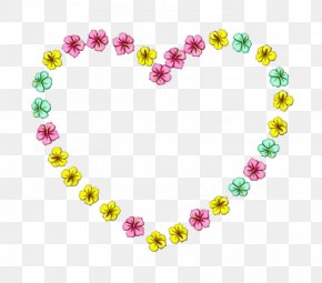 Lei Jewelry Making - Heart Body Jewelry Yellow Fashion Accessory Jewellery PNG