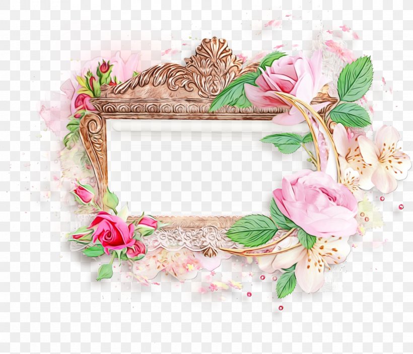 Pink Flower Frame, PNG, 1600x1372px, Floral Design, Flower, Picture Frame, Picture Frames, Pink Download Free