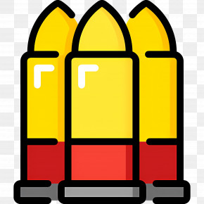 Bullet - Yellow Bullets Cartridges PNG