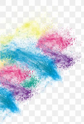 Creative Color Art Dust Effect - Inkjet Printing PNG