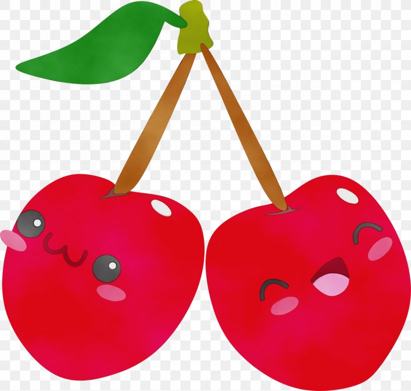 Cherry Heart Clip Art Plant Fruit, PNG, 1280x1220px, Watercolor, Cherry, Drupe, Fruit, Heart Download Free