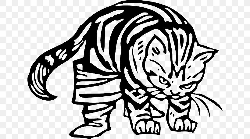 Clip Art, PNG, 640x456px, Inkscape, Art, Artwork, Big Cats, Black Download Free