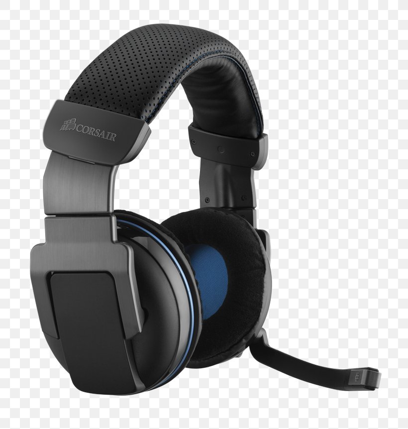 Headset Corsair Components 7.1 Surround Sound Wireless Headphones, PNG, 800x862px, 71 Surround Sound, Headset, Audio, Audio Equipment, Computer Download Free