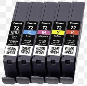 Printer - Ink Cartridge Magenta Canon Pigment PNG