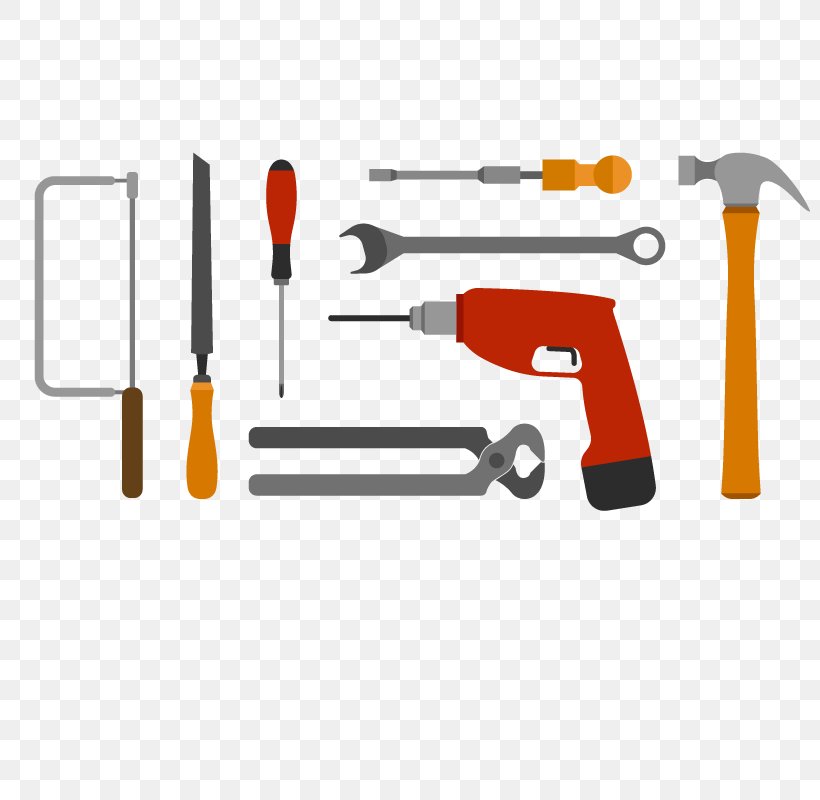 Tool Carpenter Hammer Euclidean Vector, PNG, 800x800px, Tool, Axe, Brand, Carpenter, Drill Download Free