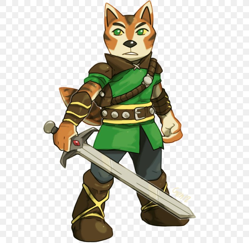 video game with a fox