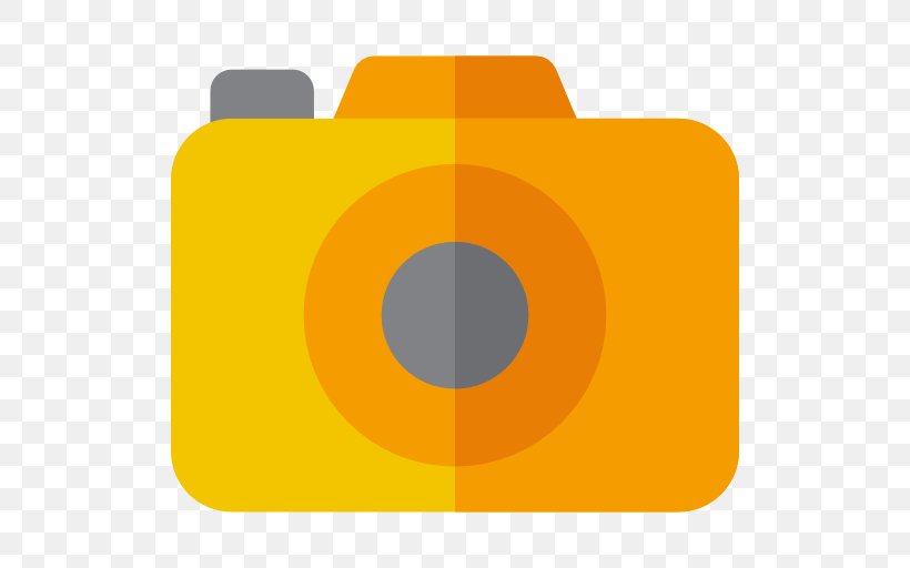 Camera Photography Icon, PNG, 512x512px, Camera, Cartoon, Drawing, Material, Orange Download Free