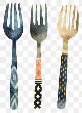 Forks - Decorative Forks Set PNG