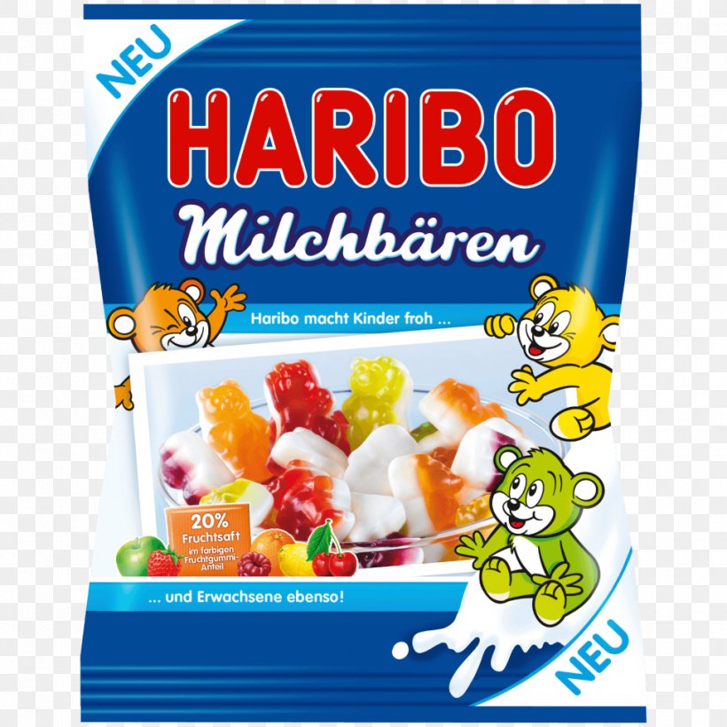 Gummi Candy Gummy Bear Milk Juice Haribo, PNG, 970x970px, Gummi Candy, Candy, Chocolate, Convenience Food, Cuisine Download Free