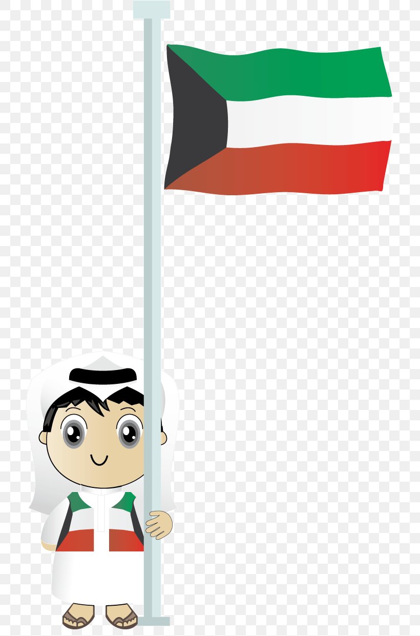 Kuwait City Republic Of Kuwait Flag Of Kuwait Clip Art, PNG, 717x1241px, Kuwait City, Art, Cartoon, Fictional Character, Flag Download Free