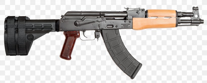 AK-47 7.62×39mm Century International Arms Firearm Pistol, PNG, 3937x1588px, Watercolor, Cartoon, Flower, Frame, Heart Download Free