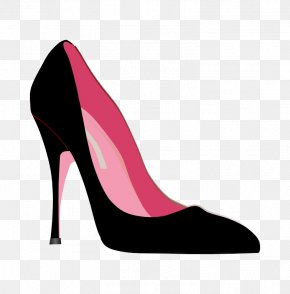 High Heel Shoes - Image Vector Graphics Clip Art Shoe PNG