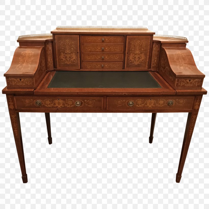 Writing Desk Table Secretary Desk Carlton House Desk, PNG, 1200x1200px, Desk, Antique, Carlton House Desk, Display Case, Furniture Download Free