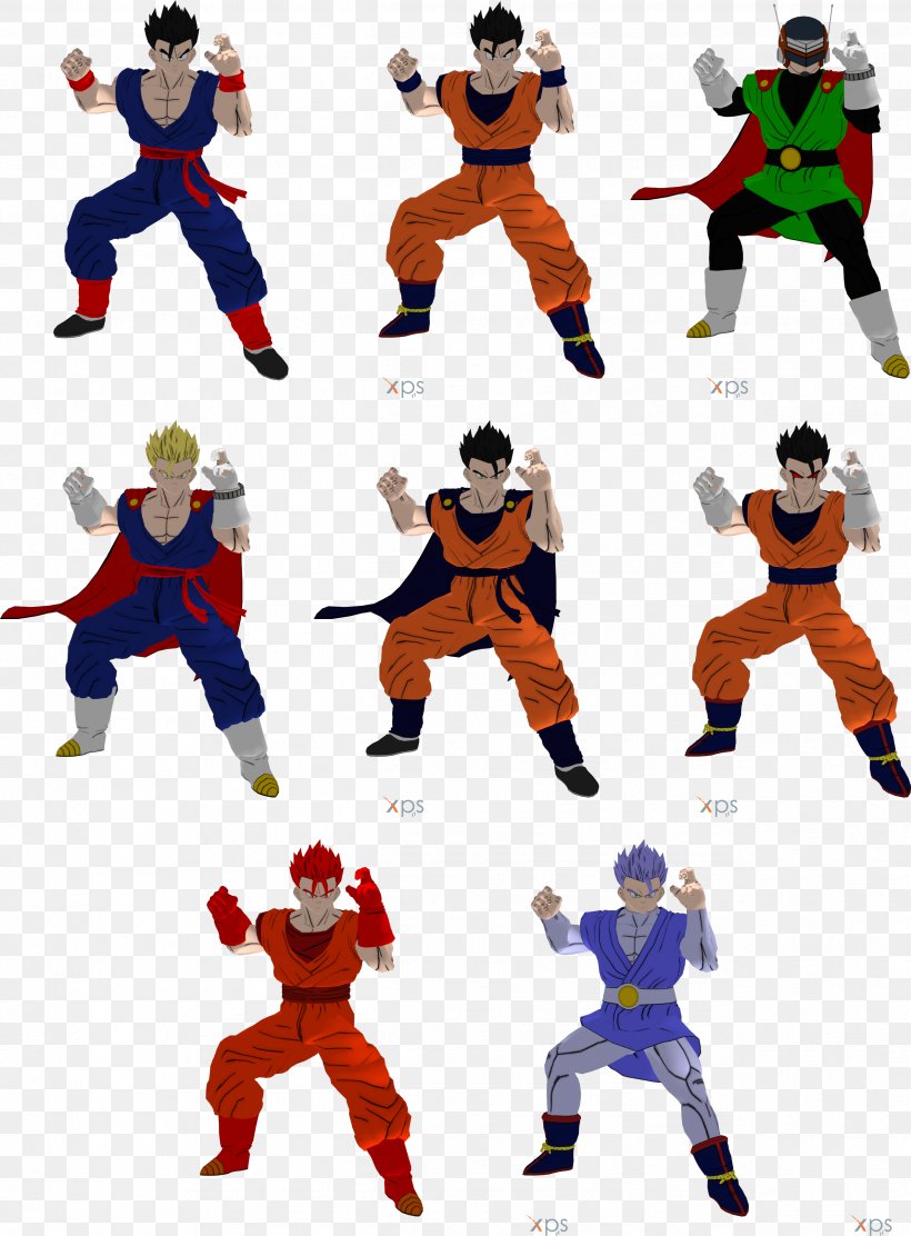Dragon Ball Xenoverse 2 Gohan Super Saiya Saiyan, PNG, 2532x3434px, Dragon Ball Xenoverse, Action Figure, Action Toy Figures, Animal Figure, Art Download Free