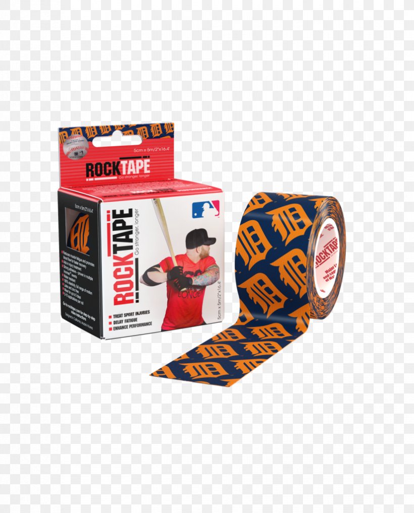 Elastic Therapeutic Tape MLB Detroit Tigers Chicago Cubs Cincinnati