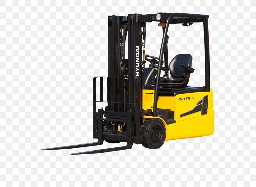 Hyundai Forklift Material-handling Equipment Heavy Machinery Clark Material Handling Company, PNG, 600x600px, Hyundai, Clark Material Handling Company, Counterweight, Cylinder, Forklift Download Free