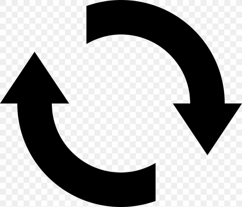 Recycling Symbol Clip Art, PNG, 980x840px, Recycling Symbol, Area, Black, Black And White, Brand Download Free