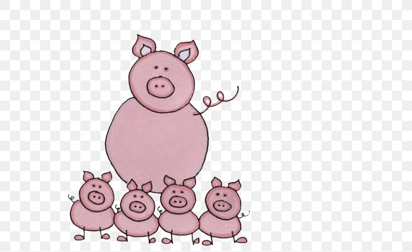 Domestic Pig Mummy Pig Peppa Pig Wedding Invitation Birthday, PNG, 555x501px, Domestic Pig, Birthday, Cartoon, Drawing, Embroidery Download Free